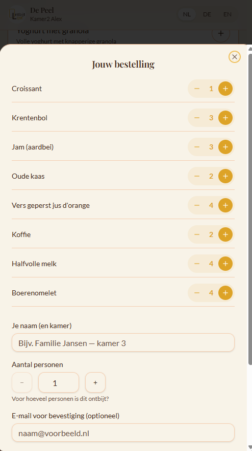 Veilig serveren, zonder stress.